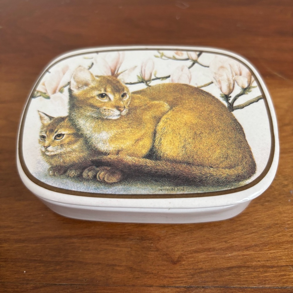 The Love Mug Cat Trinket Box